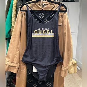 NWT Gucci SPARKLING JERSEY SWIMSUIT (size: XL)
